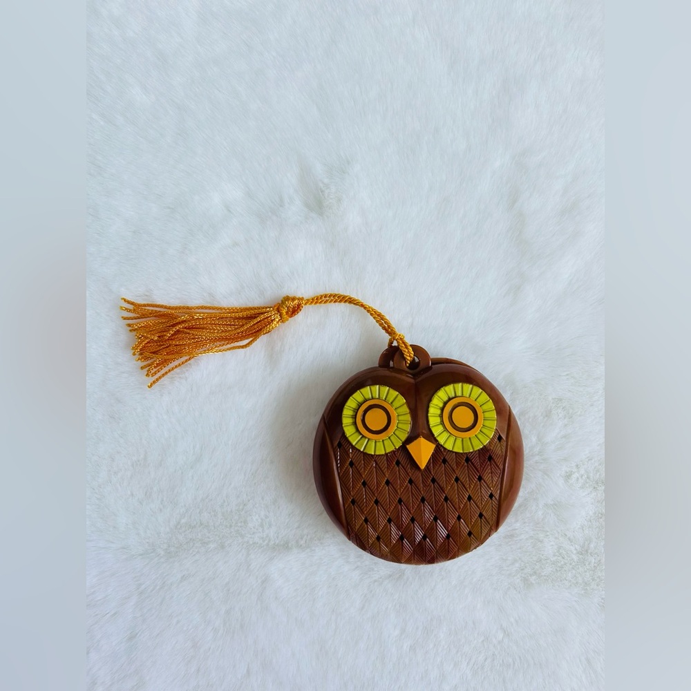 VINTAGE 70s Avon Wise Eyes Owl Pomander